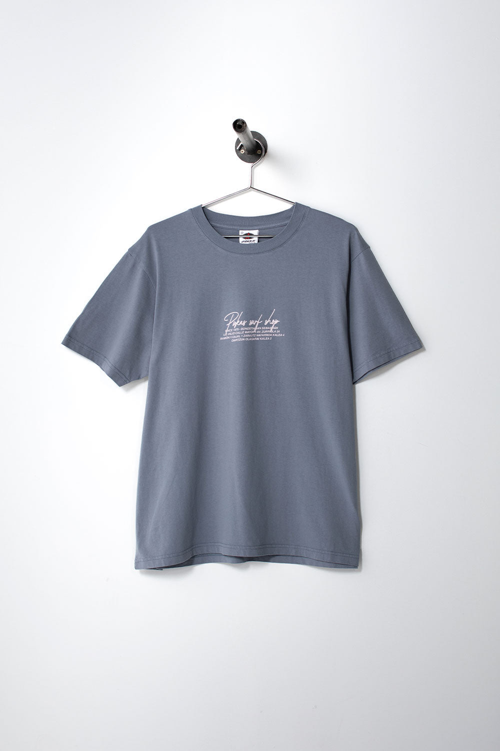 PUKAS SURF SHOP - LOCATIONS TEE - BLUE STONE