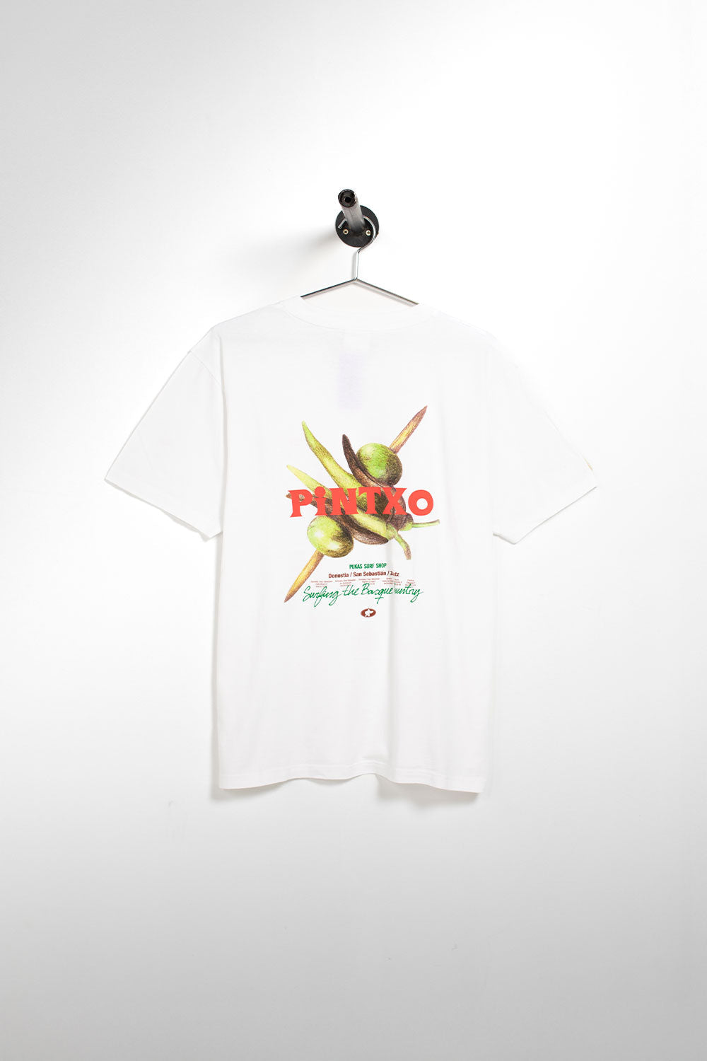 PUKAS SURF SHOP - PINTXO 2.0 TEE - WHITE