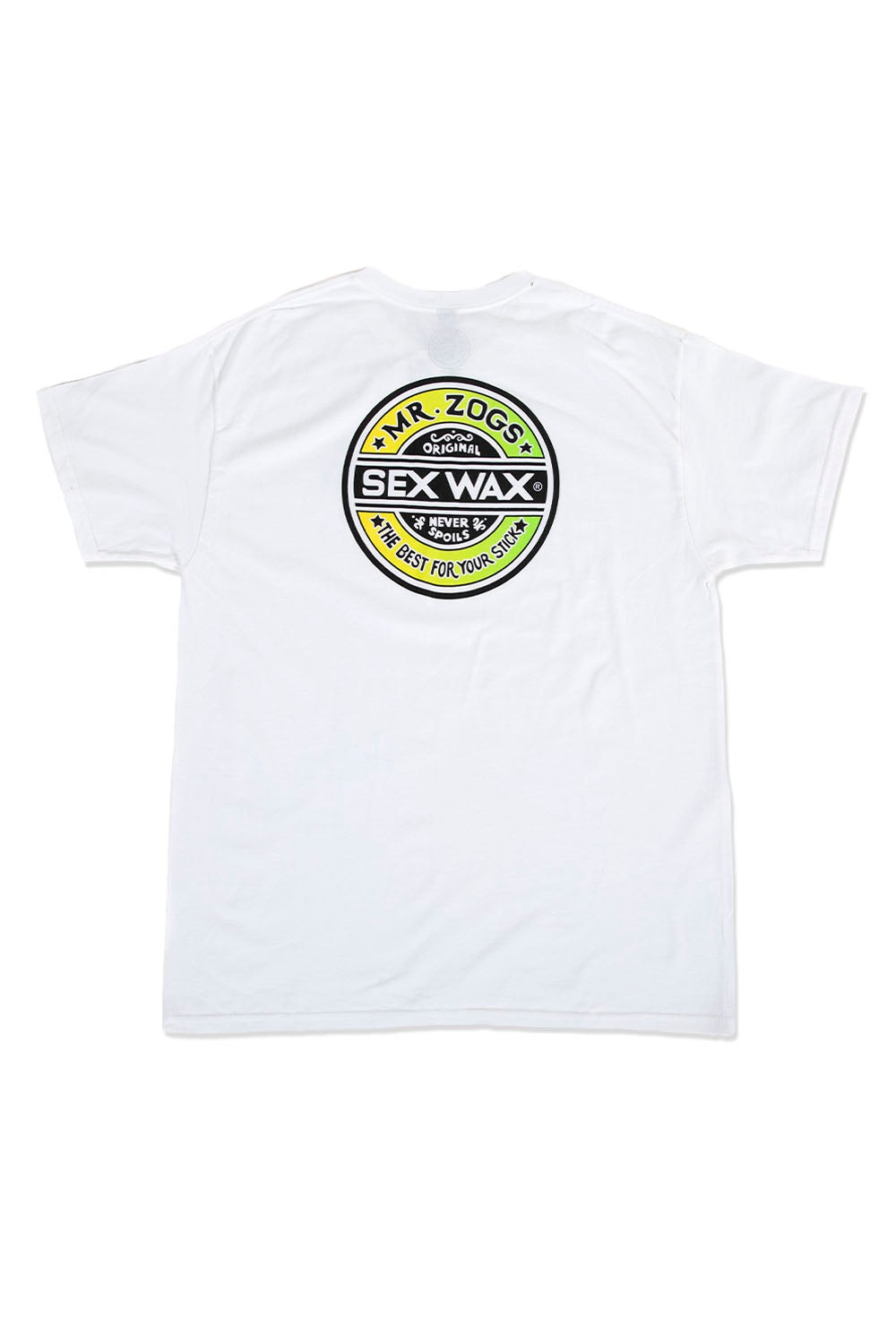 SEXWAX - FADE TEE - WHITE