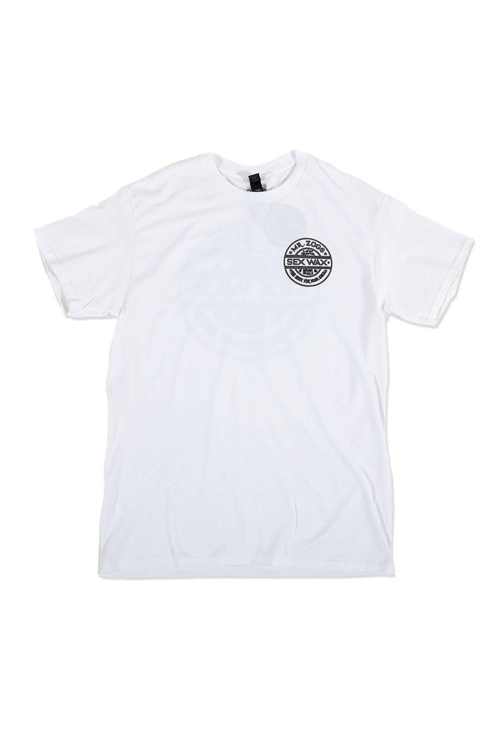 SEXWAX - PINSTRIPE T-SHIRT - WHITE