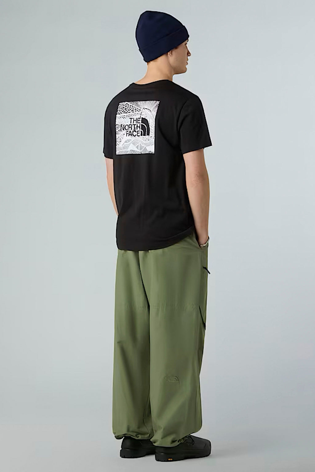 THE NORTH FACE - BOX NSE CELEBRATION TEE - BLACK