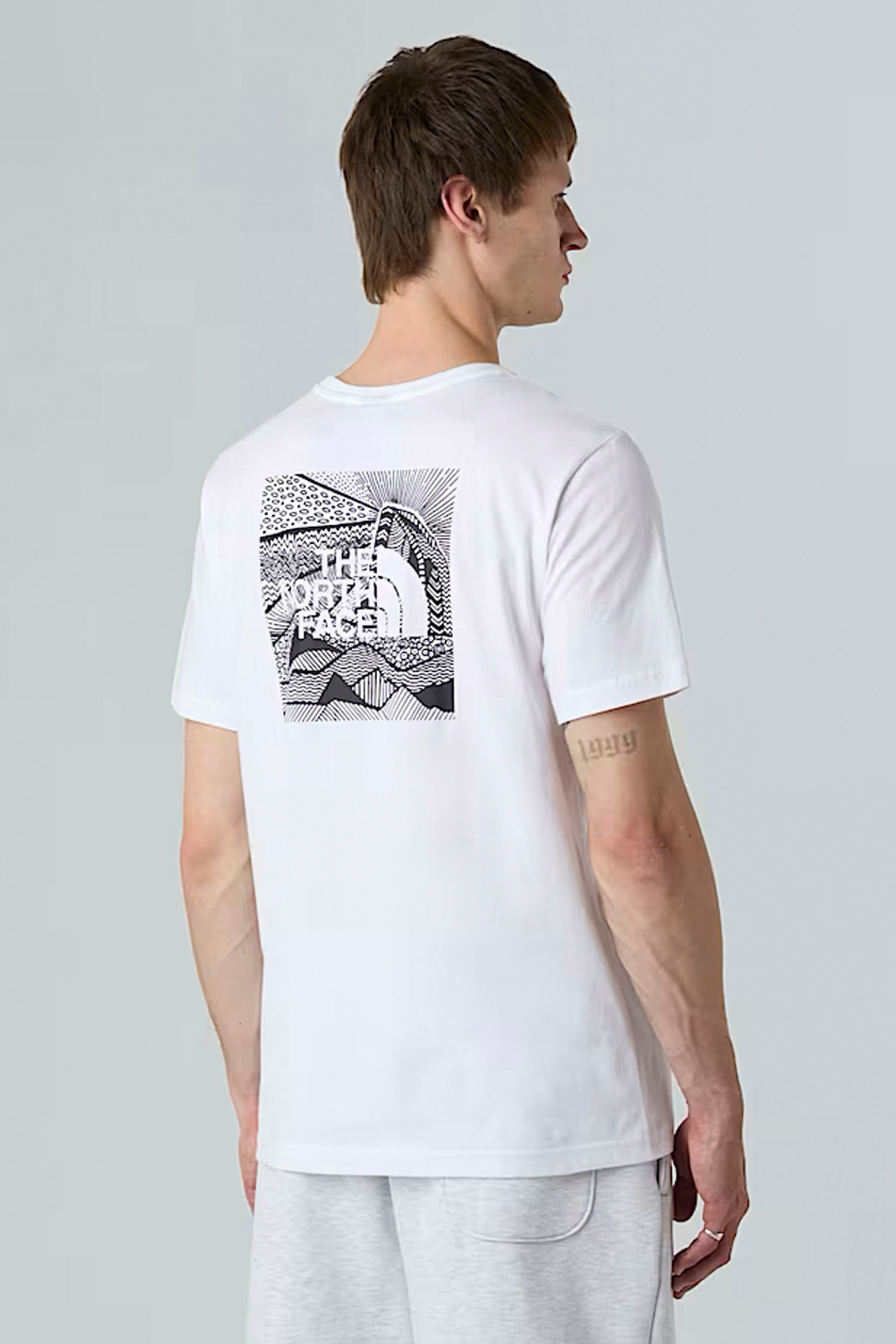 THE NORTH FACE - BOX NSE CELEBRATION TEE - WHITE