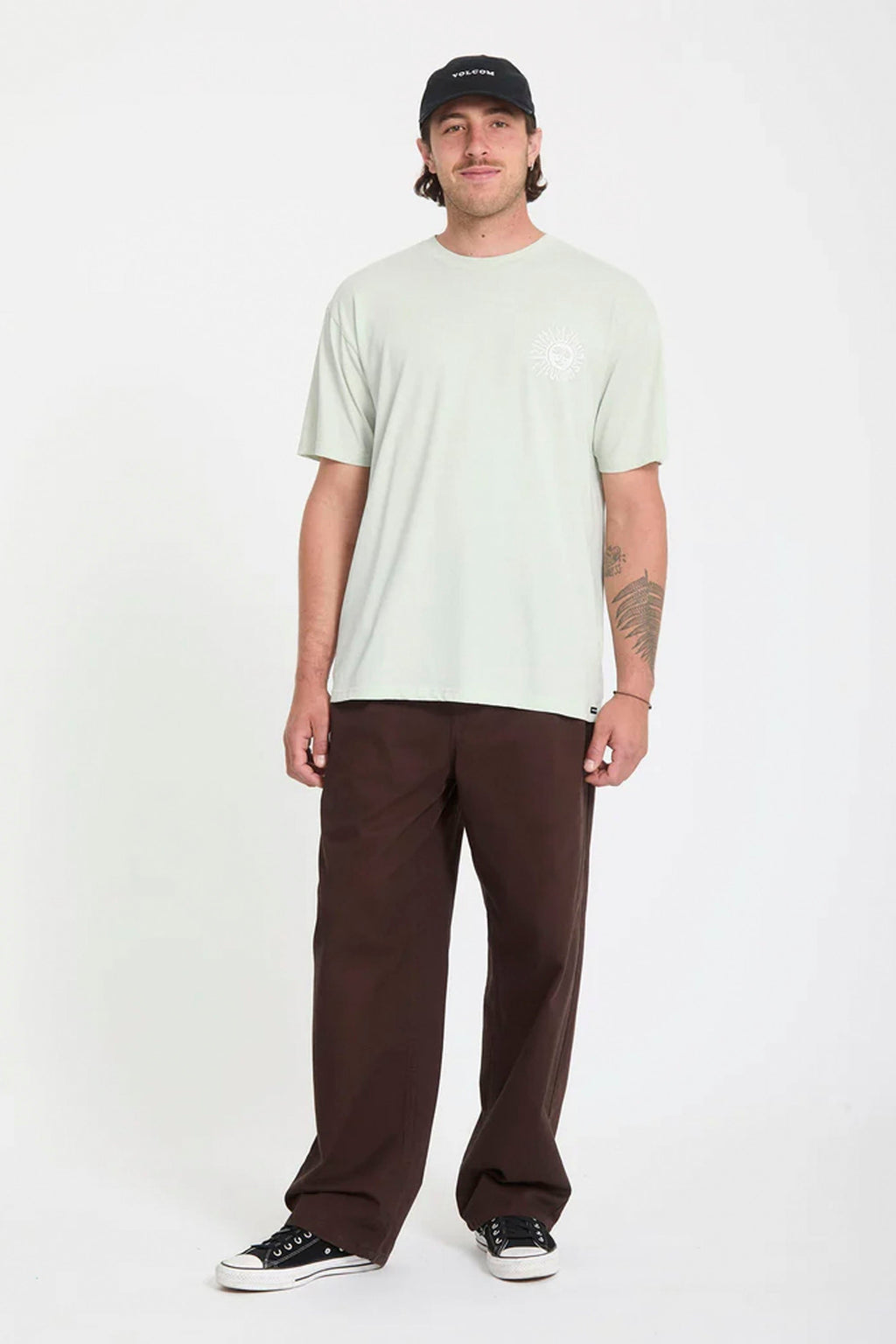 VOLCOM - MAZATLAN T-SHIRT - PALE AQUA