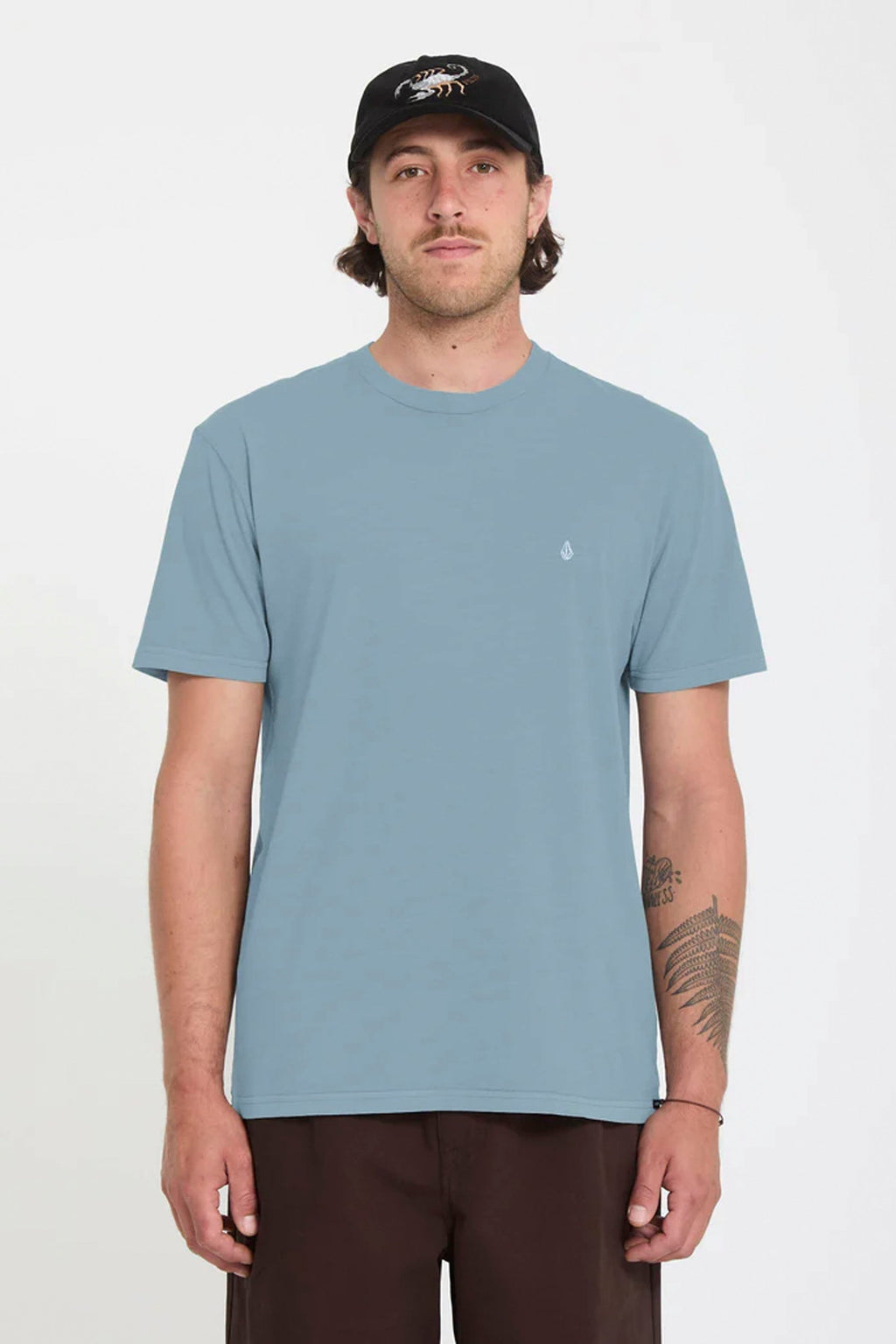 VOLCOM - SOLID STONE EMB T-SHIRT - TRADEWINDS