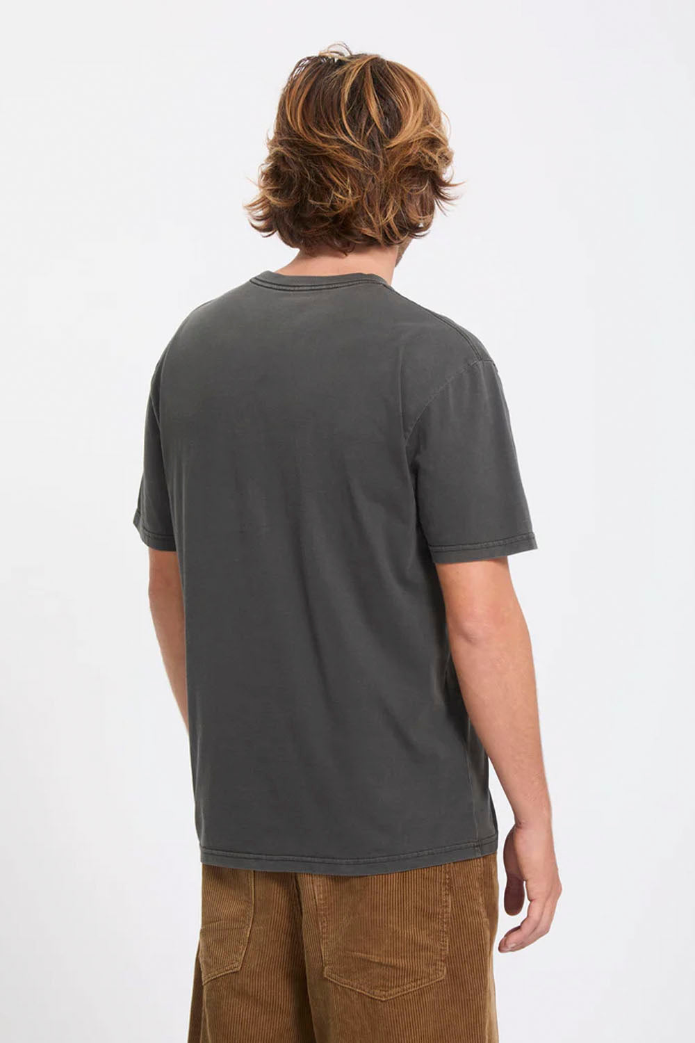 VOLCOM - SOLID STONE T-SHIRT - BLACK
