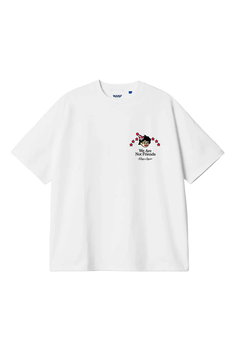 WE ARE NOT FRIENDS - WANF x BORJA SILGADO BOXY TEE