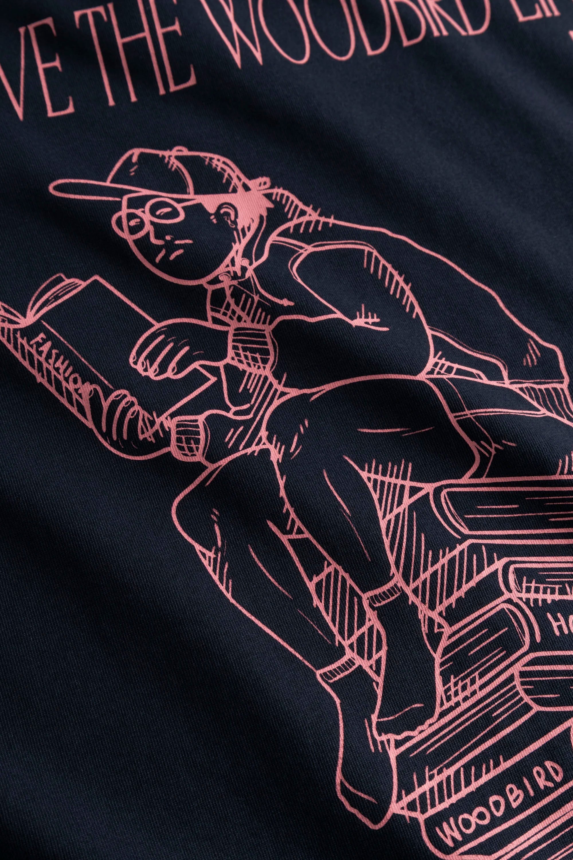 WOODBIRD - WBBEAN BOOK TEE