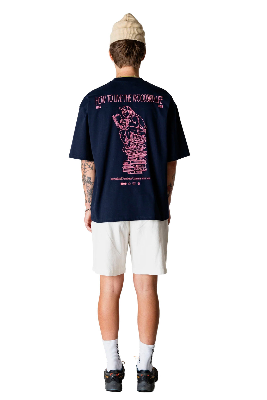 WOODBIRD - WBBEAN BOOK TEE