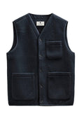 ANERKJENDT - AKRASMUS BOILED WOOL VEST