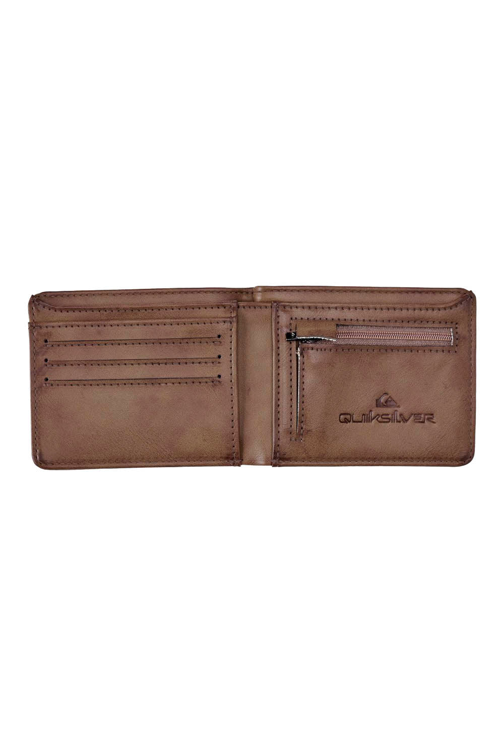 QUIKSILVER - SLIM RAYS WALLET - CHOCOLATE BROWN
