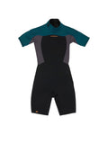 QUIKSILVER - PROLOGUE - 2/2MM - BACK ZIP - MIDNIGHT TURQUOISE - MAN