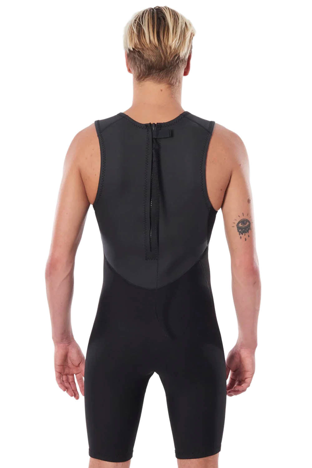RIP CURL - DAWN PATROL - 2MM - SHORT JOHN - BLACK - MAN