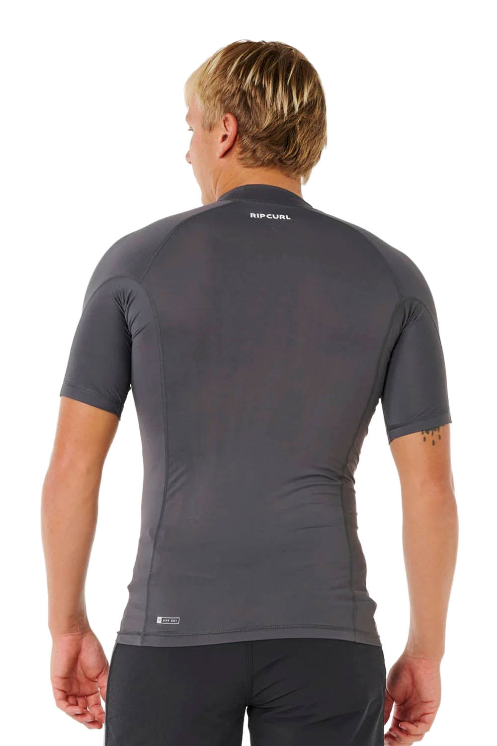 RIP CURL - WAVES UPF PERF - LONG SLEEVE - CHARCOAL GREY - MAN