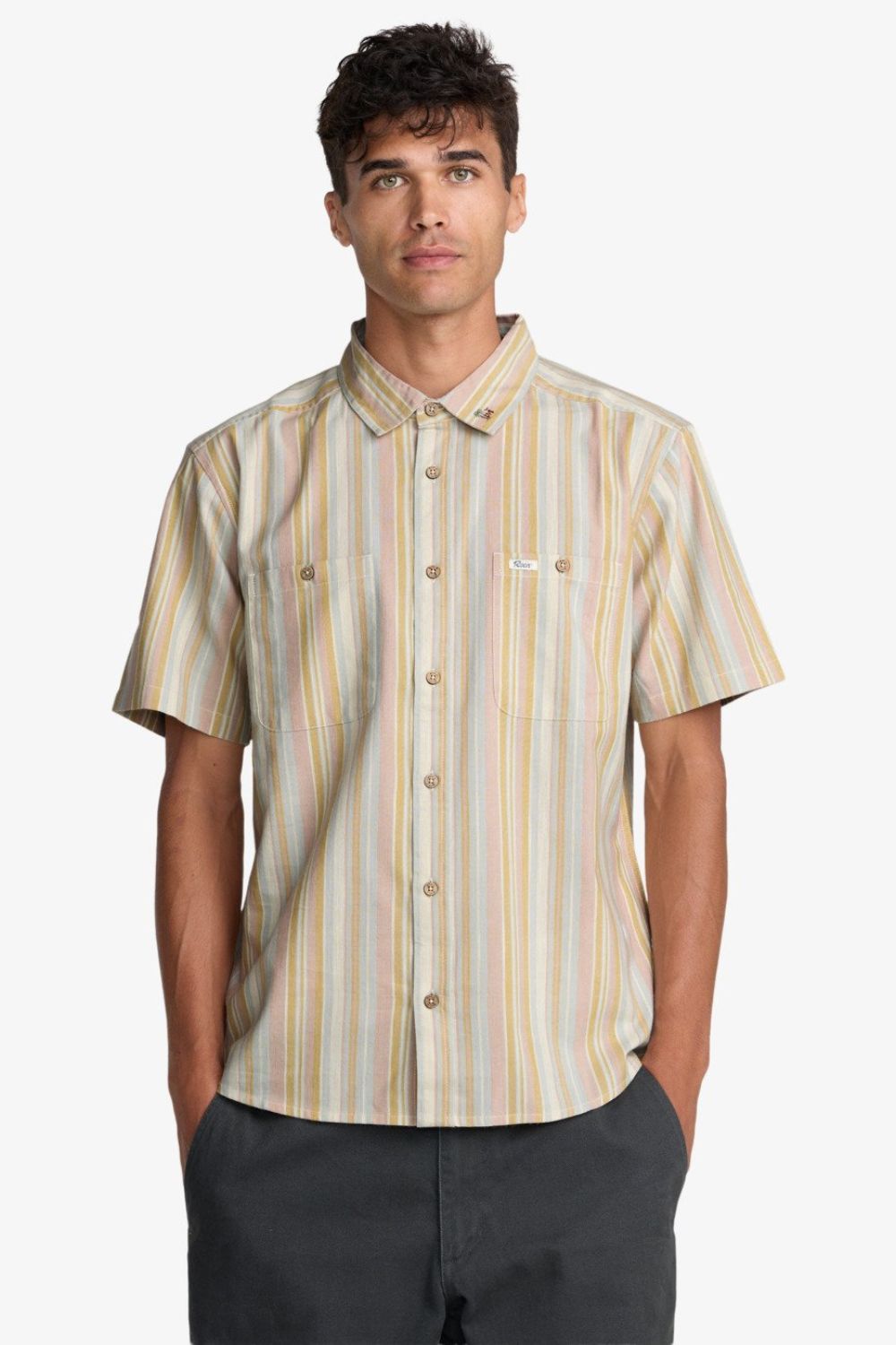 RVCA - TALUM SHIRT - CERAMIC