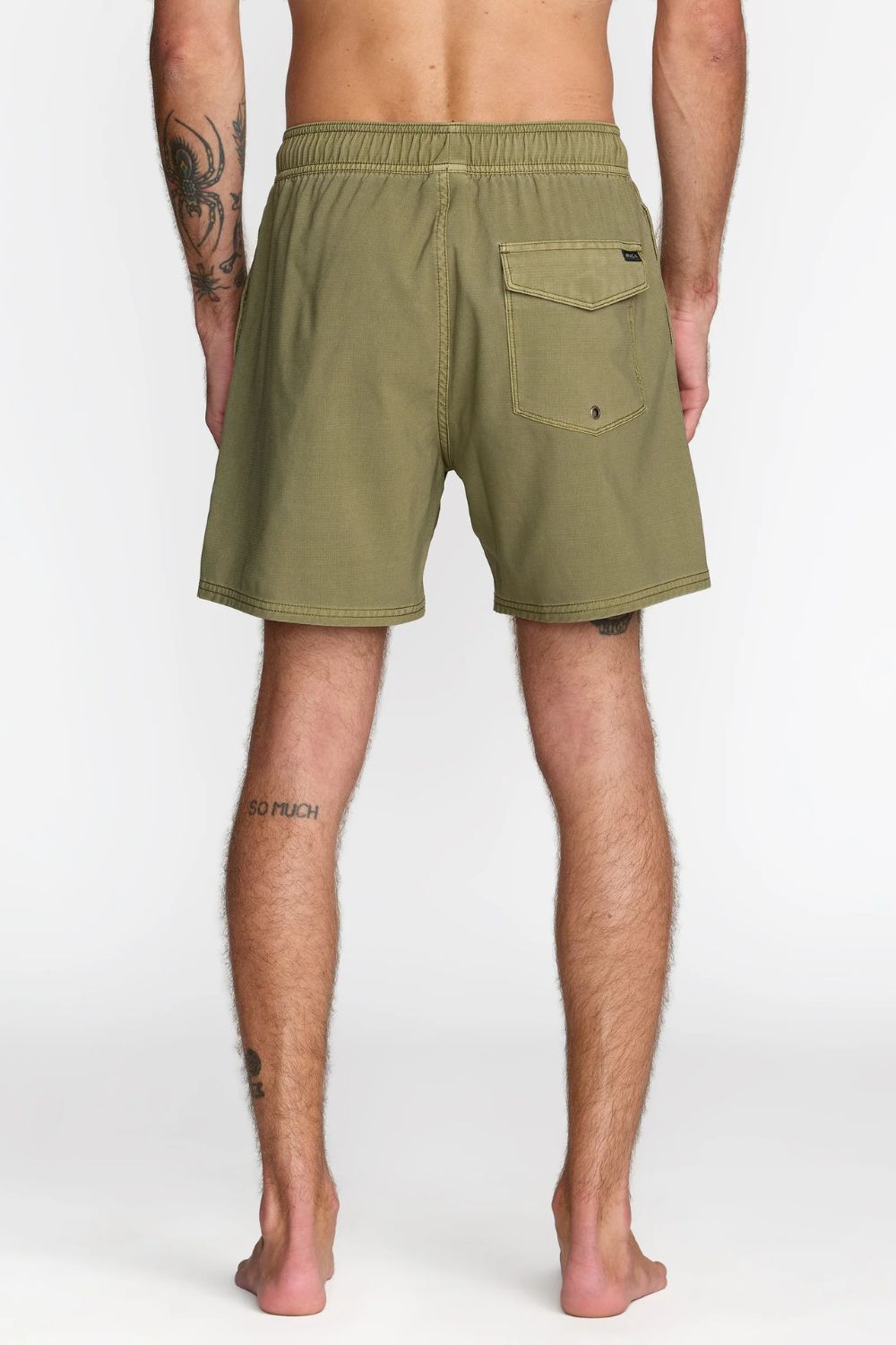 RVCA - VA PIGMENT ELASTIC SHORT 16 - MARTINI OLIVE
