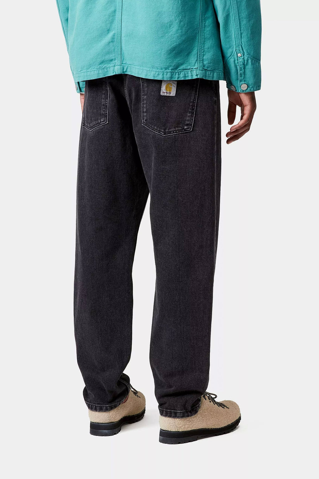 CARHARTT WIP - NEWEL PANT - BLACK STONE WASHED