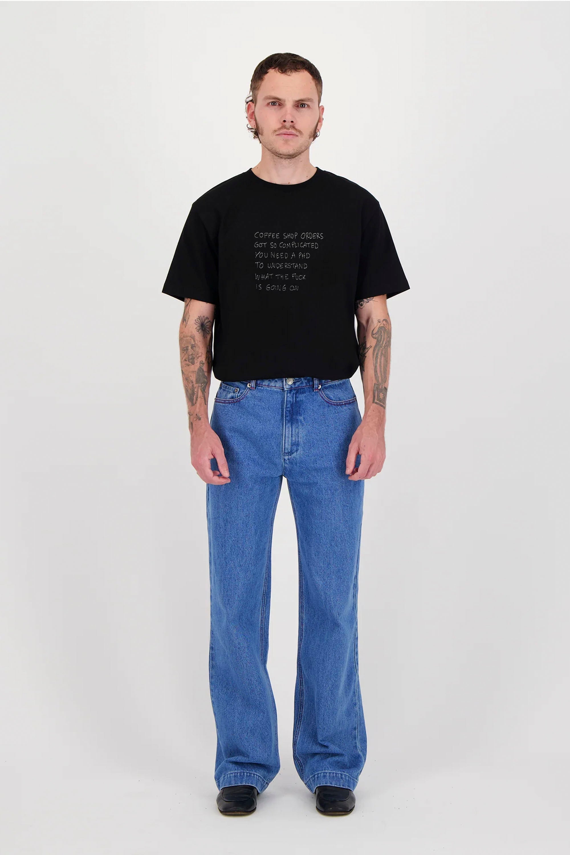 ENCRÉ - COFFEE SHOP ORDER T-SHIRT