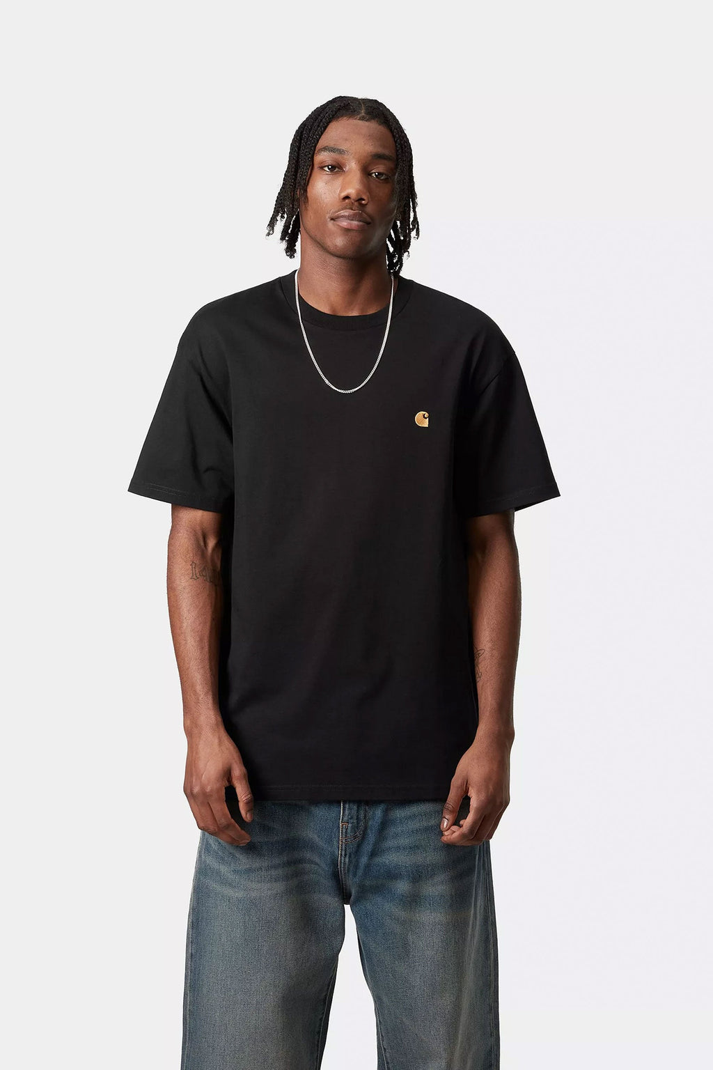 CARHARTT WIP - CHASE T-SHIRT - BLACK