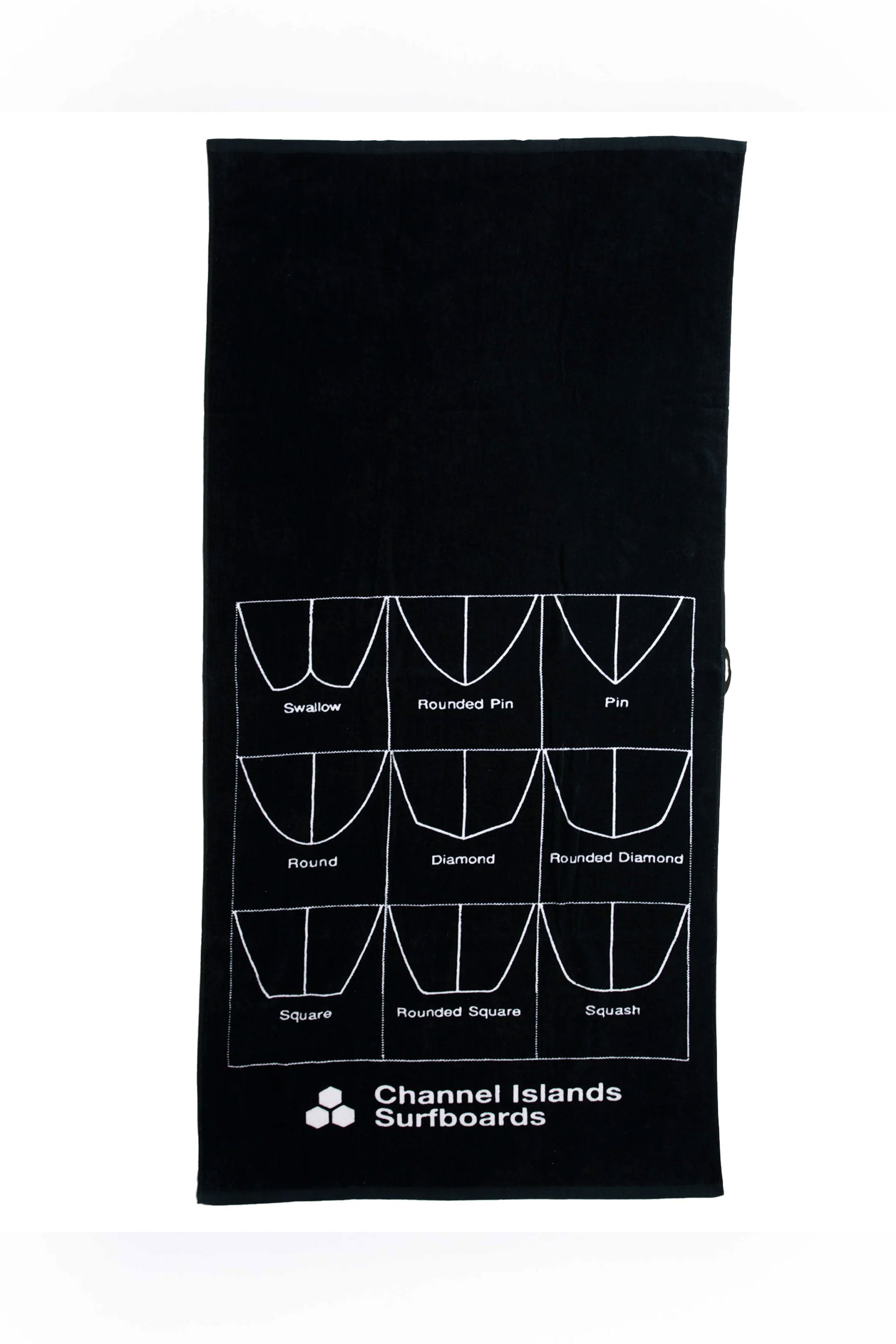 CHANNEL ISLANDS - CI BEACH TOWEL - TAILS