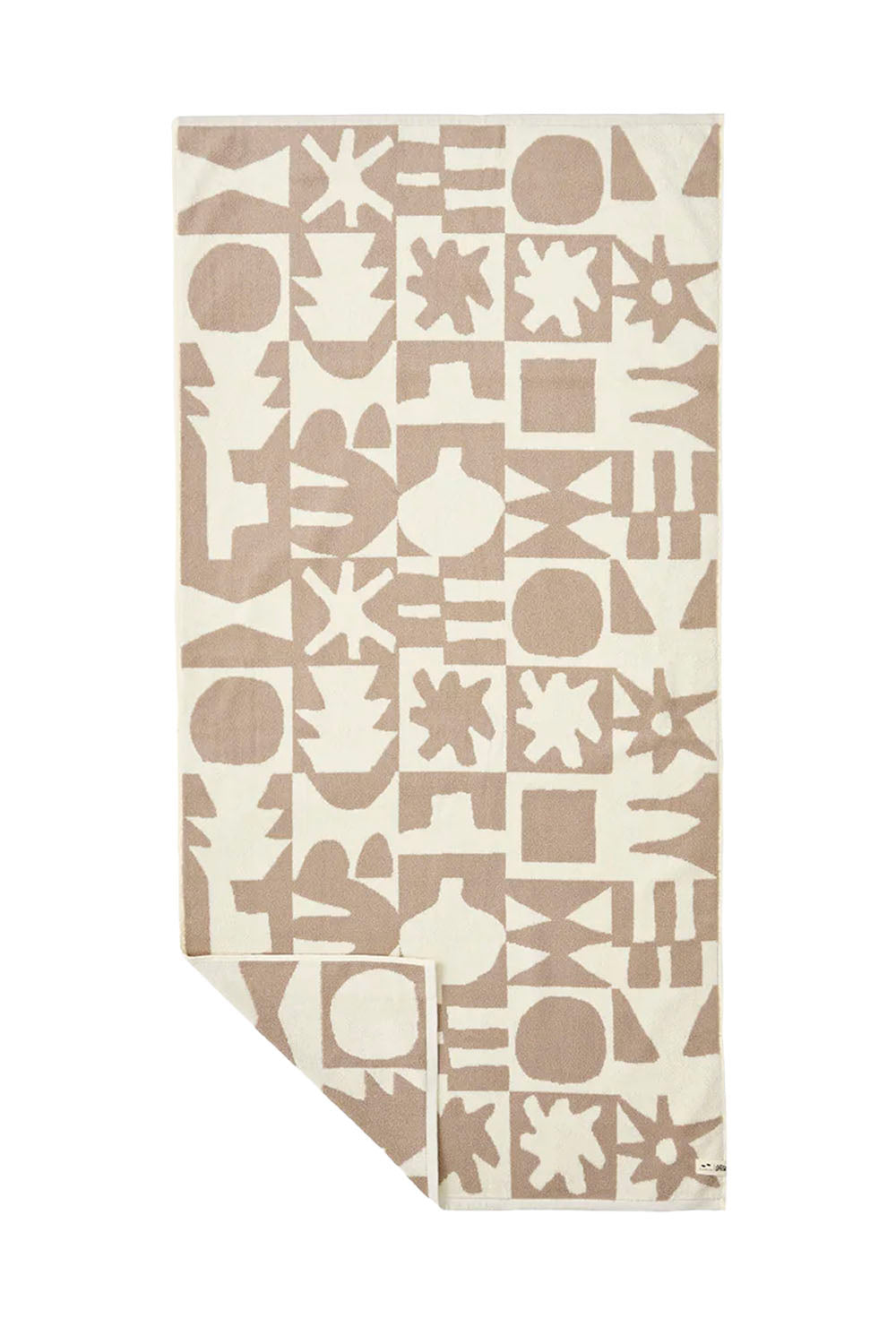 SLOWTIDE - UPTON BATH TOWEL - CEMENT