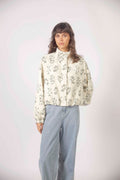 THE KORNER - EMBROIDERED FLOWERS JACKET