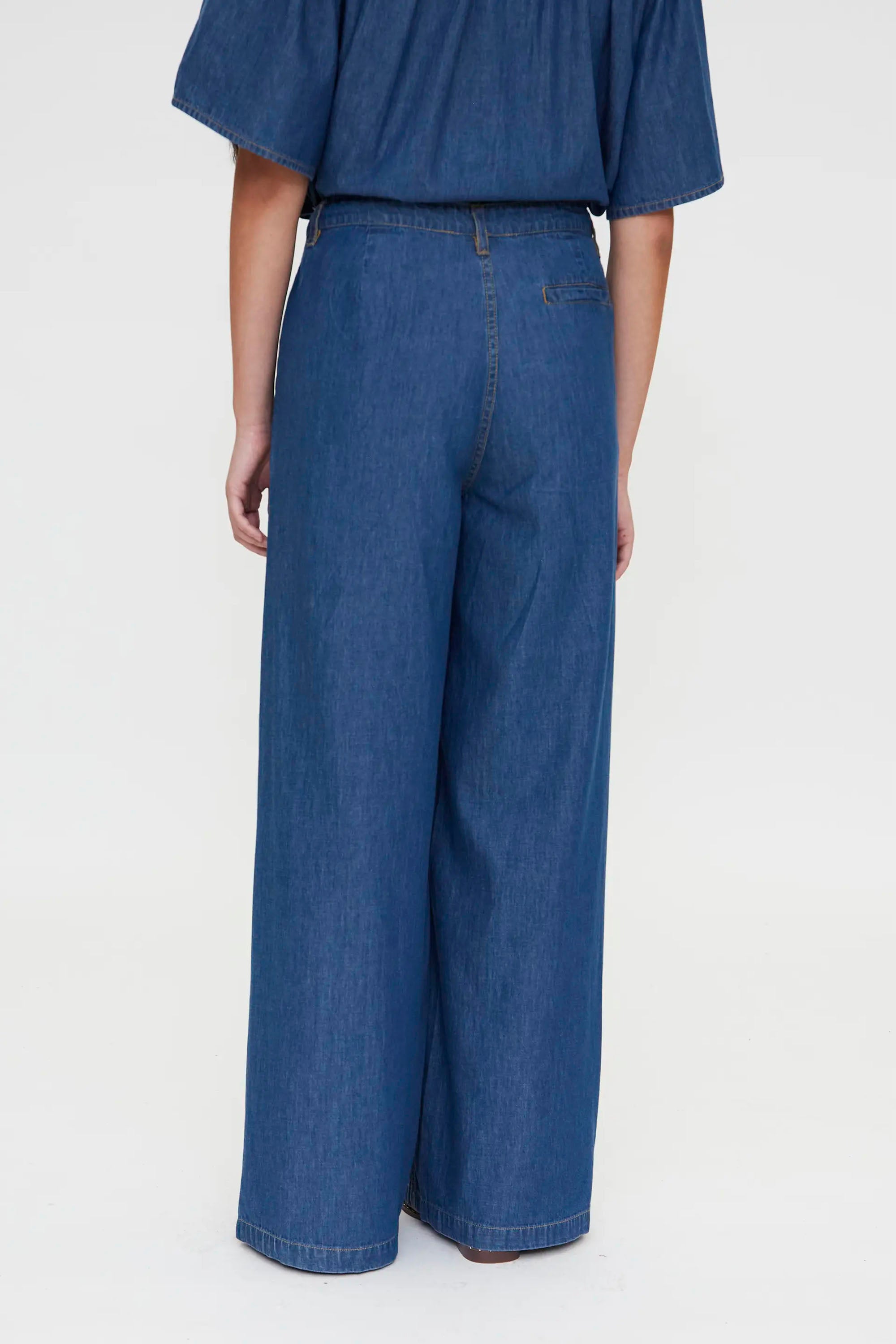 WILD PONY - DENIM WIDE PANT
