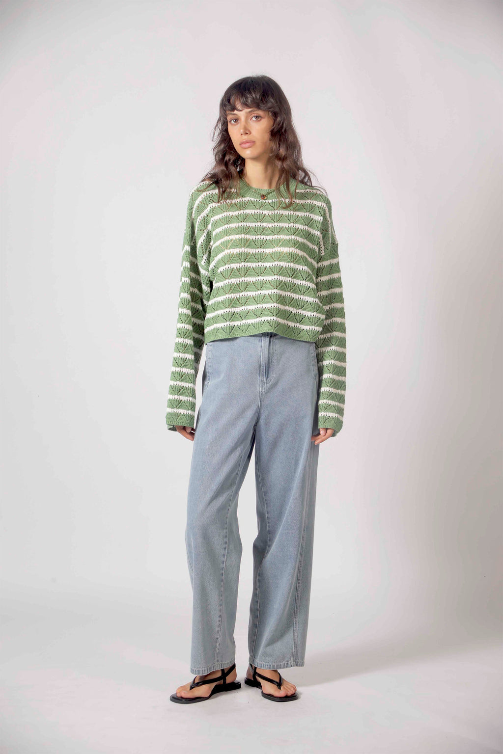 THE KORNER - STRIPED SWEATER