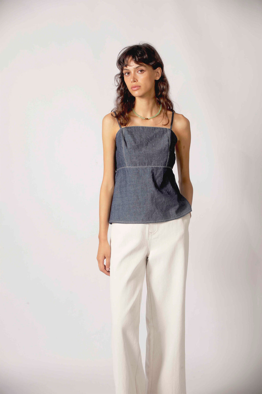 THE KORNER - DENIM TOP