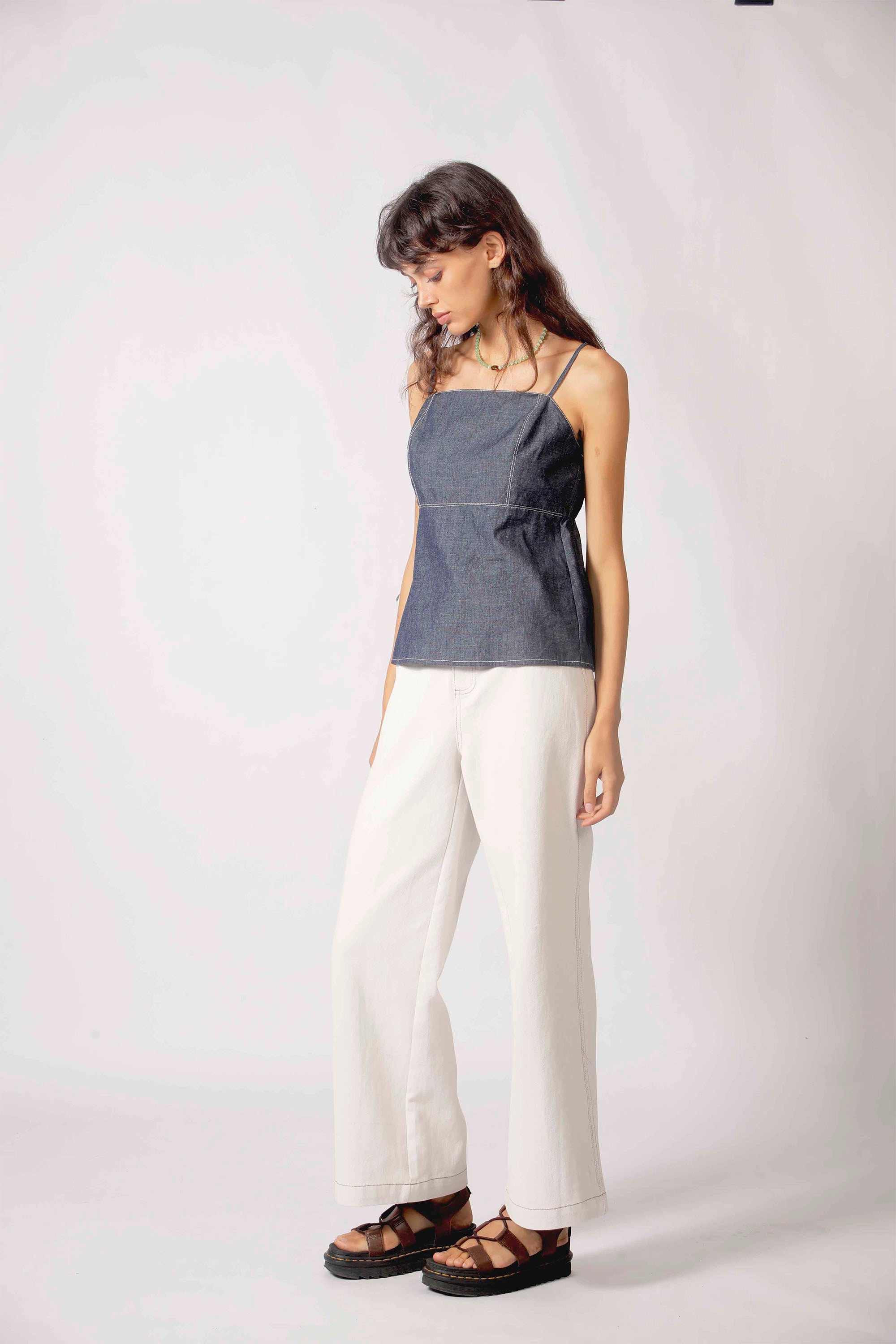 THE KORNER - DENIM TOP