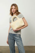 VERB TO DO - AMELIA BAG - LIFE IS SIMPLE - BEIGE/SOFT YELLOW