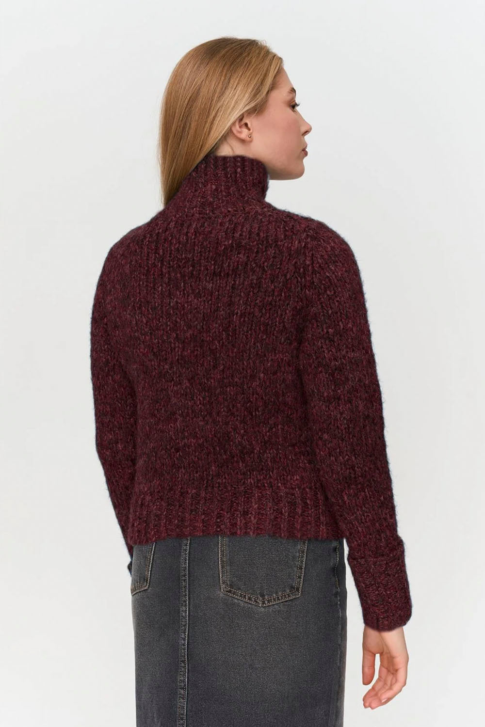 24COLOURS - ZIPPED CARDIGAN
