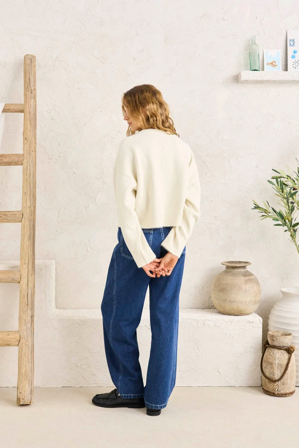 RHYTHM - ESTELLE FLUFFY CARDIGAN