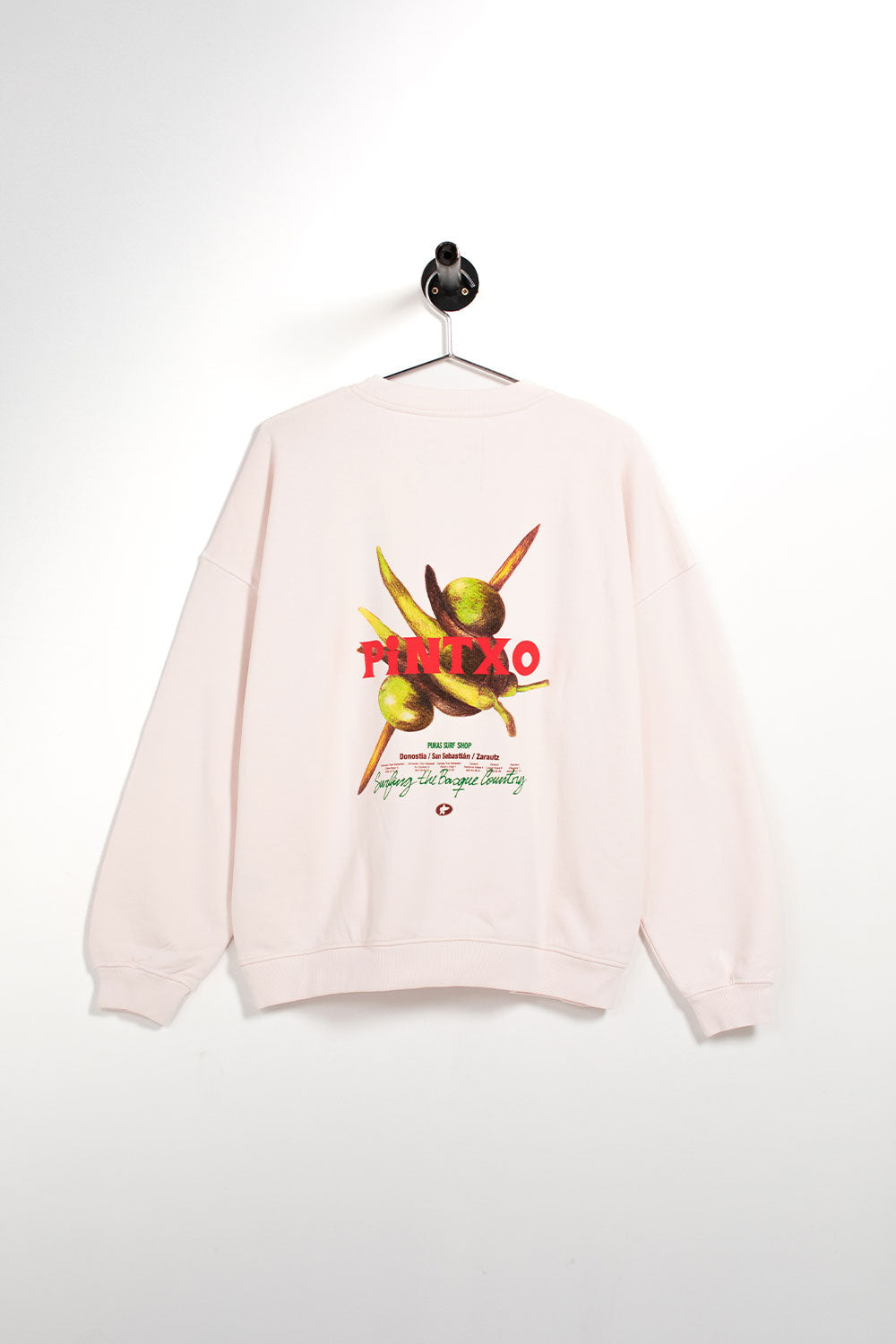 PUKAS SURF SHOP - PINTXO 2.0 CREW - WOMAN - WHITE SAND