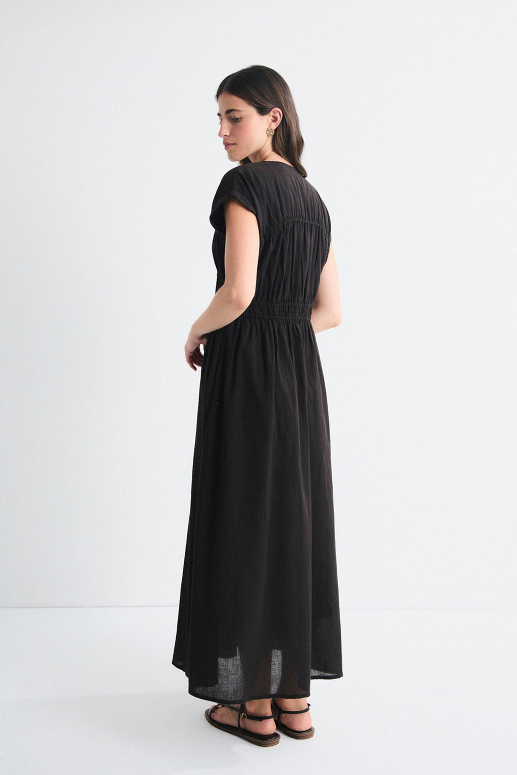MUS & BOMBON - GRETA DRESS - NEGRO