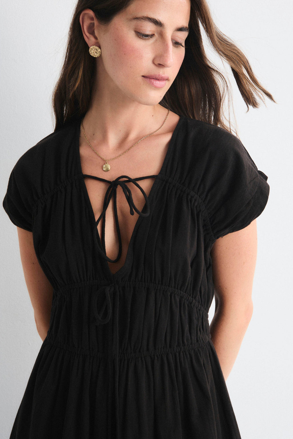 MUS & BOMBON - GRETA DRESS - NEGRO