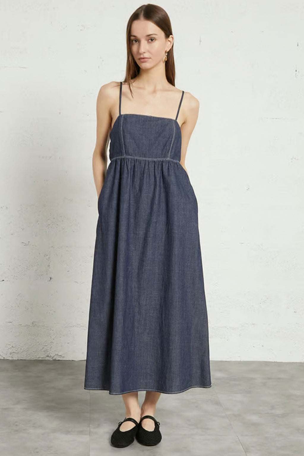 THE KORNER - DENIM DRESS