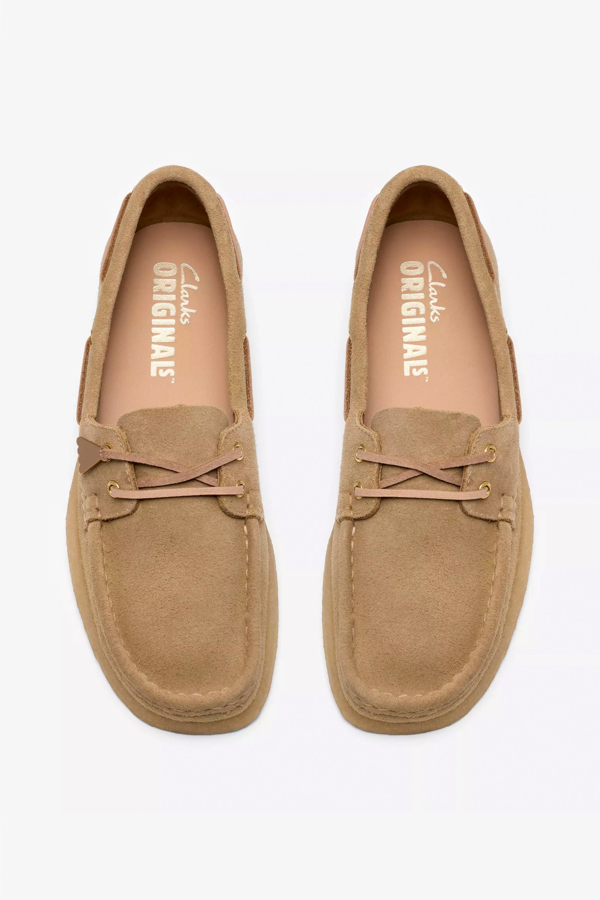 CLARKS - GODNEY BOAT - MAPLE SUEDE - WOMAN