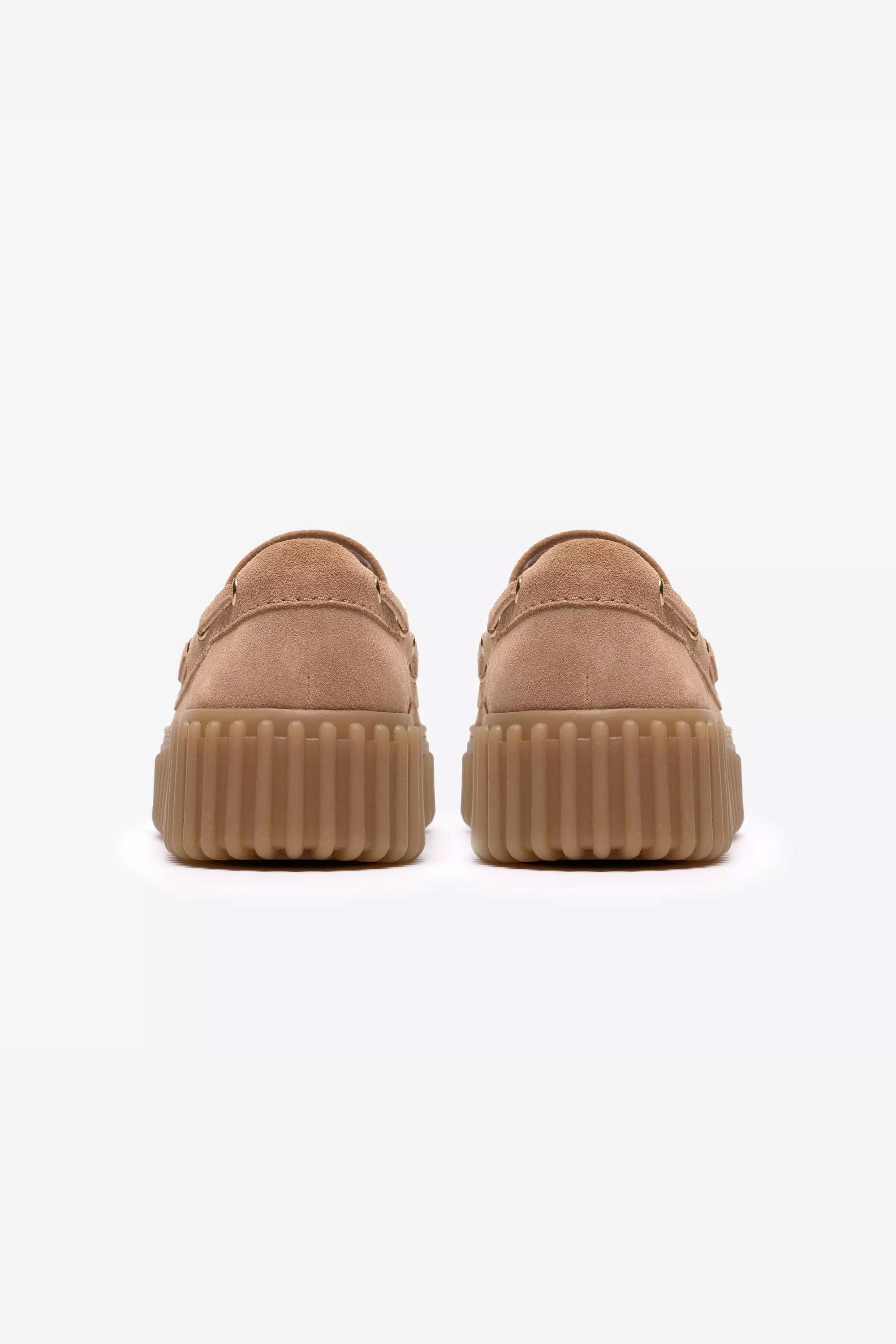 CLARKS - TORNHILL BOAT - BEIGE SUEDE - WOMAN