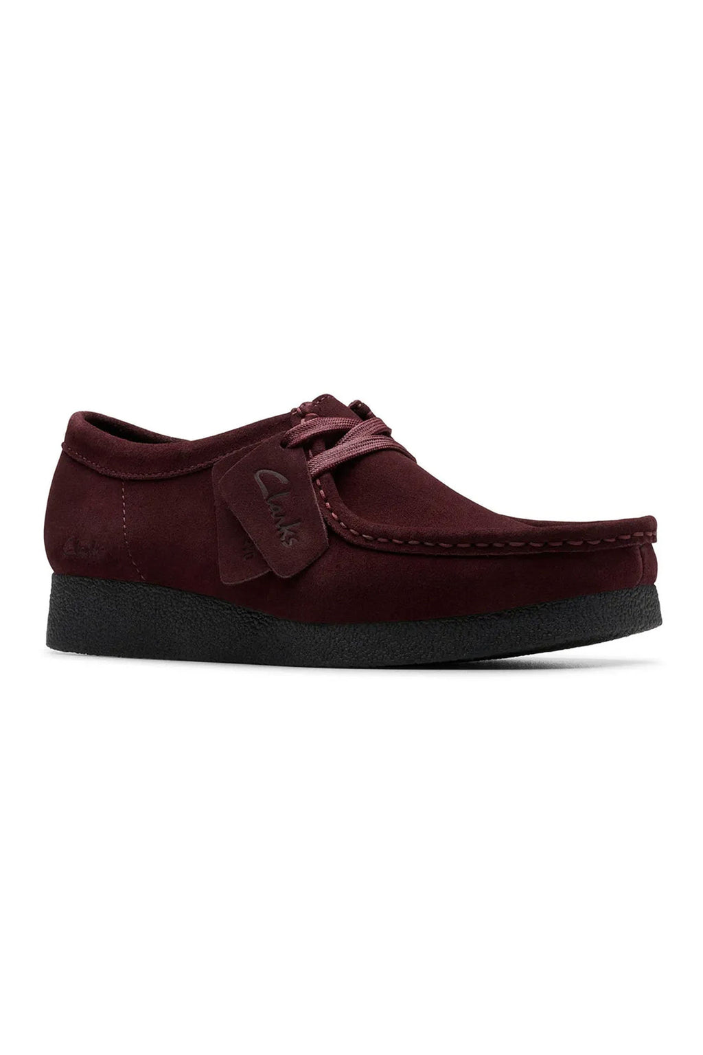 CLARKS - WALLABEE EVOSH - WOMAN - MERLOT SUEDE