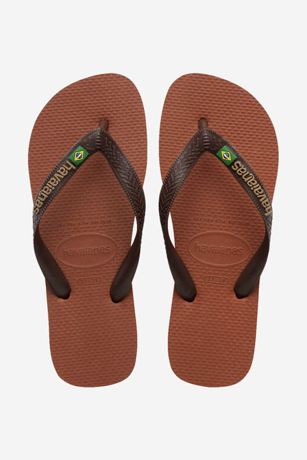 HAVAIANAS - BRASIL LOGO - RUST COFFEE - MAN