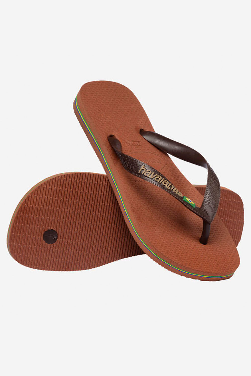 HAVAIANAS - BRASIL LOGO - RUST COFFEE - MAN
