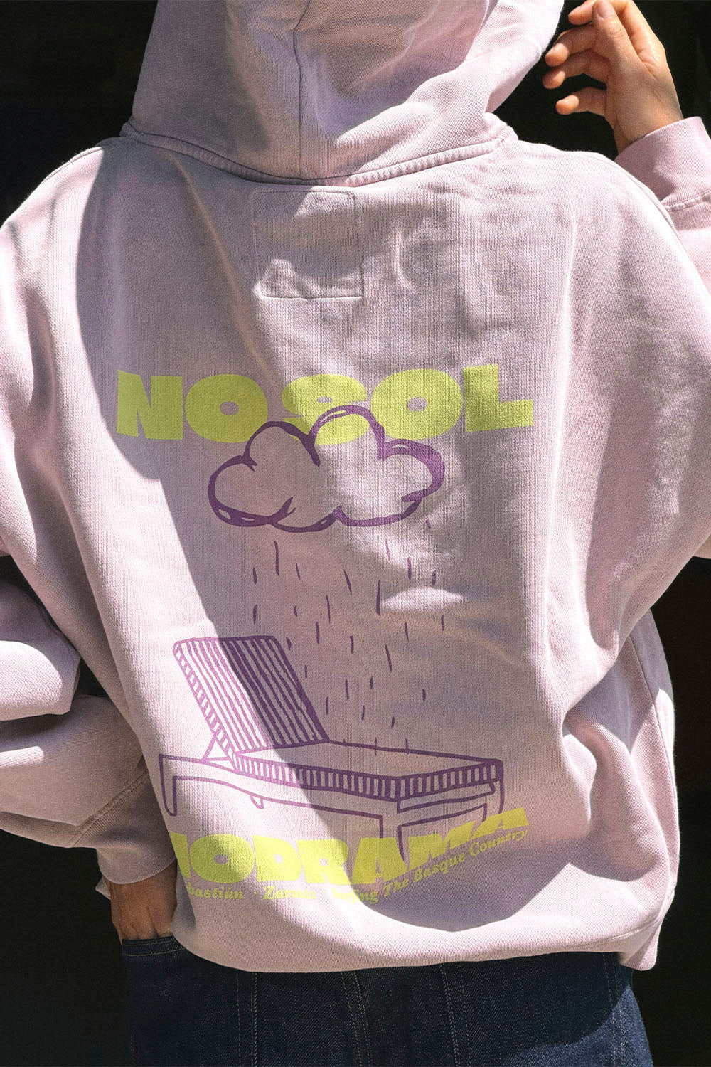 PUKAS SURF SHOP - NO DRAMA HOODIE - WOMAN
