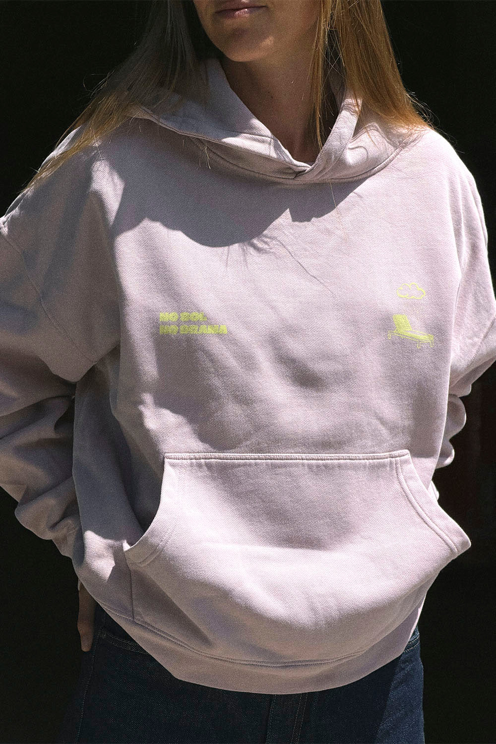 PUKAS SURF SHOP - NO DRAMA HOODIE - WOMAN