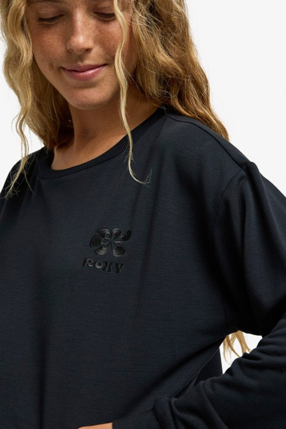 ROXY - SURFING BY MOONLIGHT CREW - BLACK