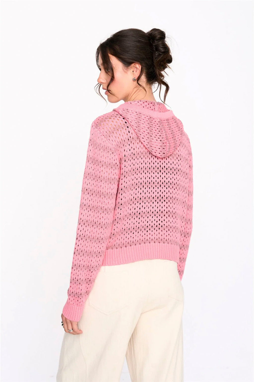 24COLOURS - STRIPED CARDIGAN