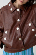 LAAGAM - SHIRLEY JACKET - BROWN