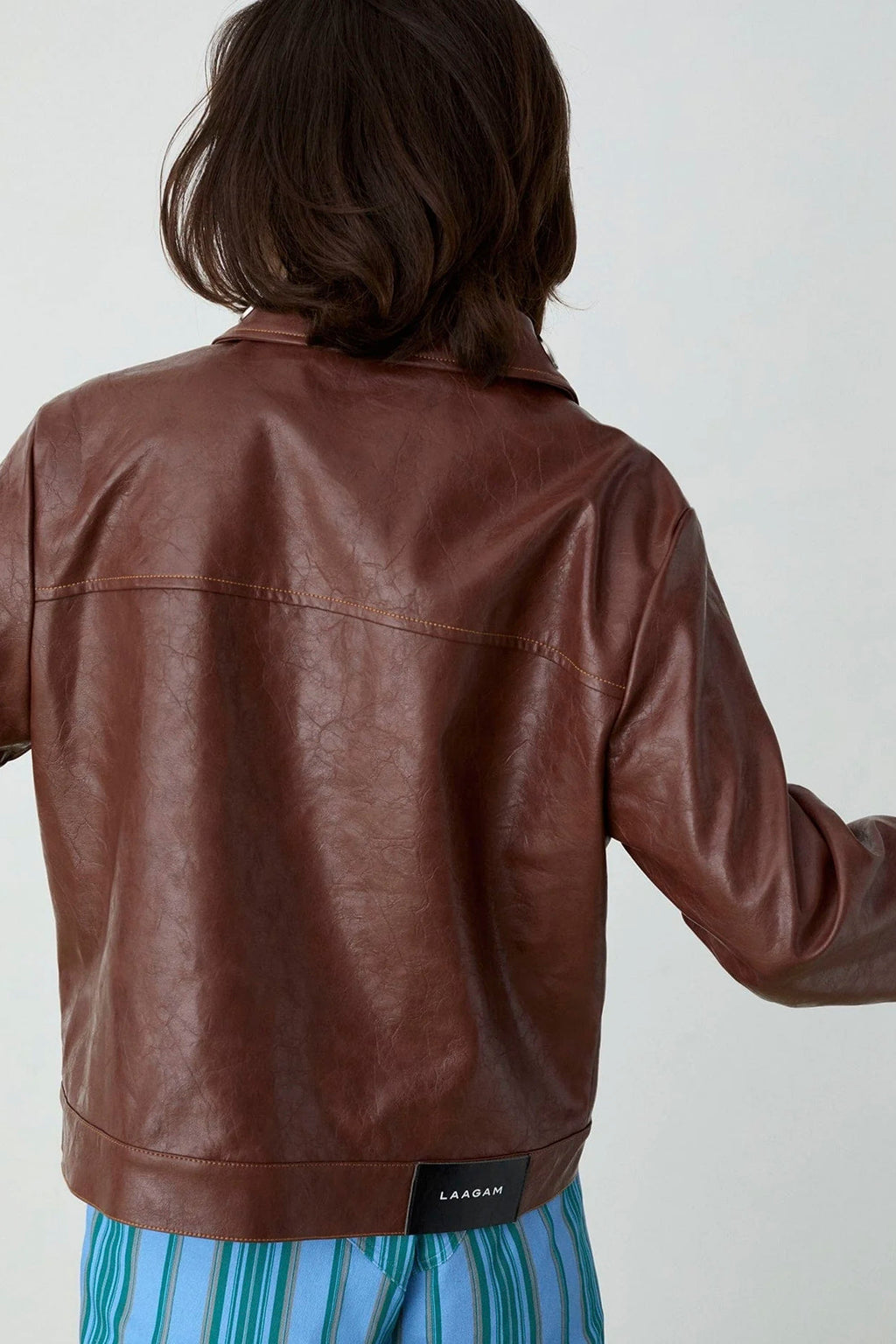 LAAGAM - SHIRLEY JACKET - BROWN