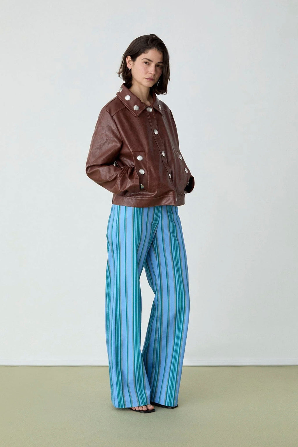 LAAGAM - SHIRLEY JACKET - BROWN