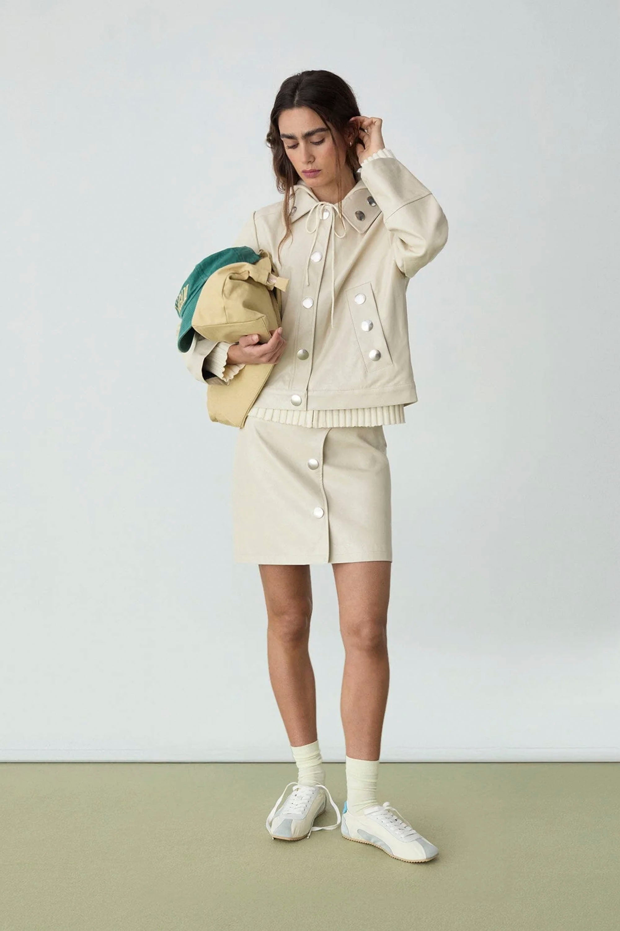 LAAGAM - SHIRLEY JACKET - ECRU