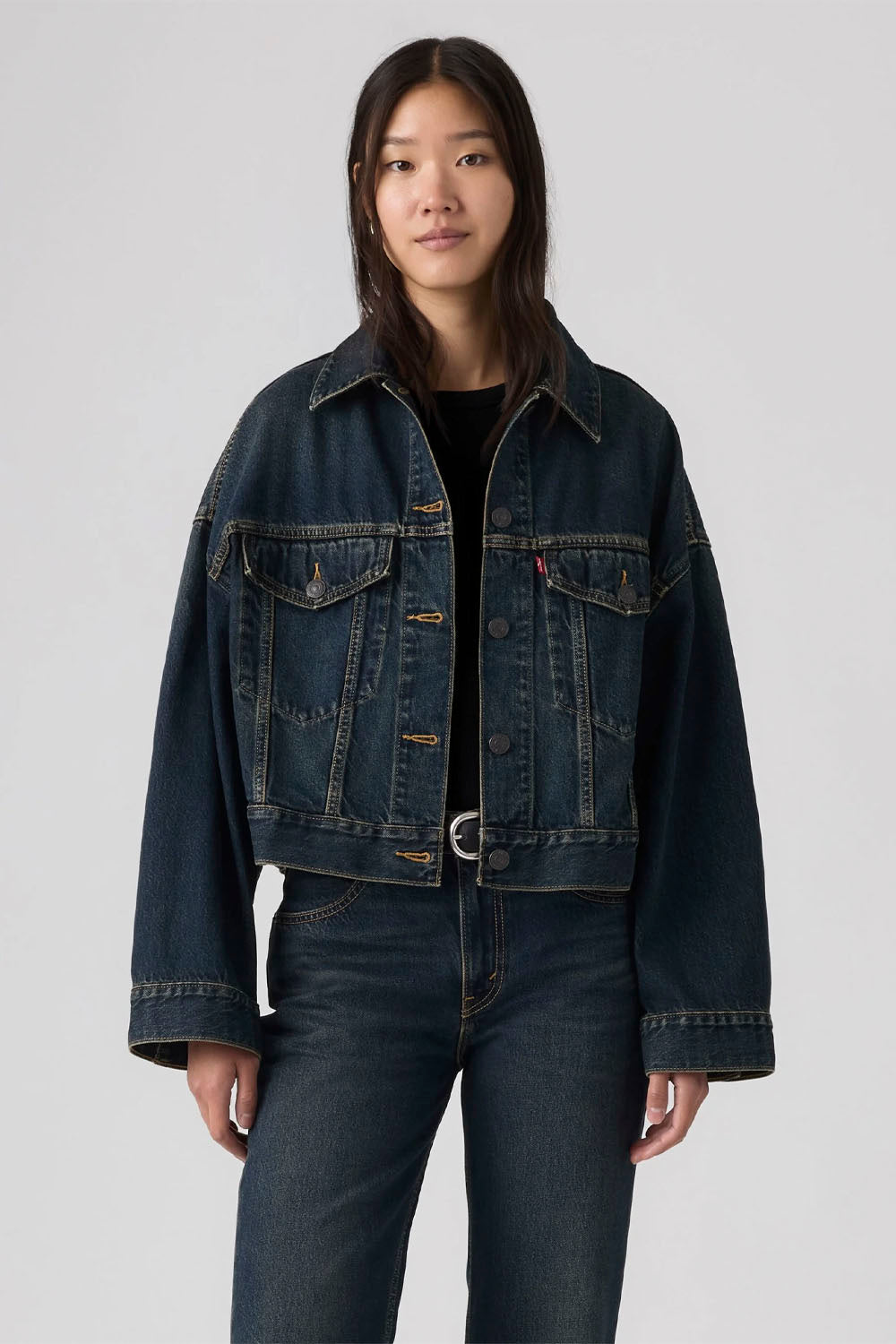 LEVIS - LOOSE CROP TRUCKER